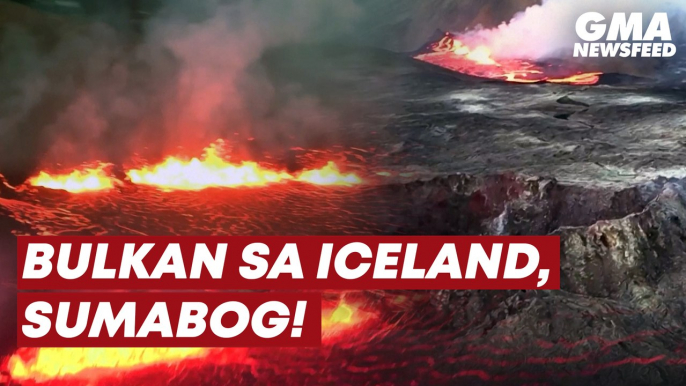 Fagradalsfjall volcano erupts in Iceland | GMA News Feed