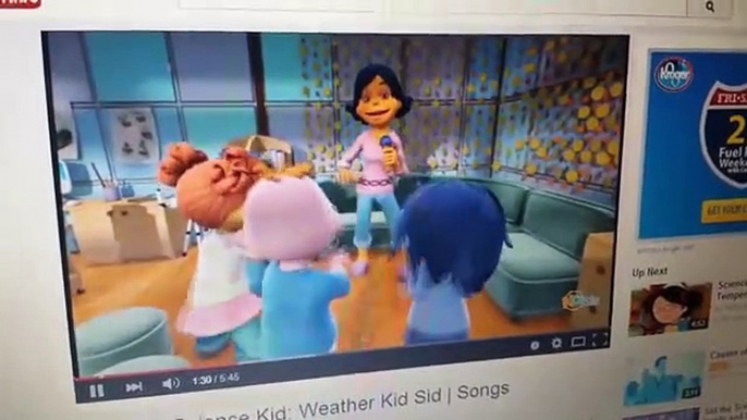 Sid the science kid weather kid sid