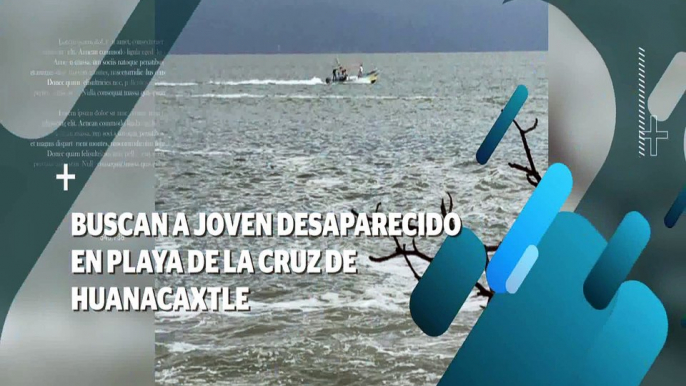 Buscan a joven desaparecido en playa de Cruz de Huanacaxtle | CPS Noticias Puerto Vallarta