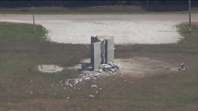 Georgia Guidestones site in Elbert County demolished after bombing