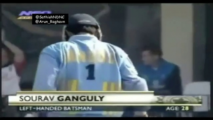 Sourav Ganguly vs FAST Bowlers - SIX ATTACK _50 Sixes