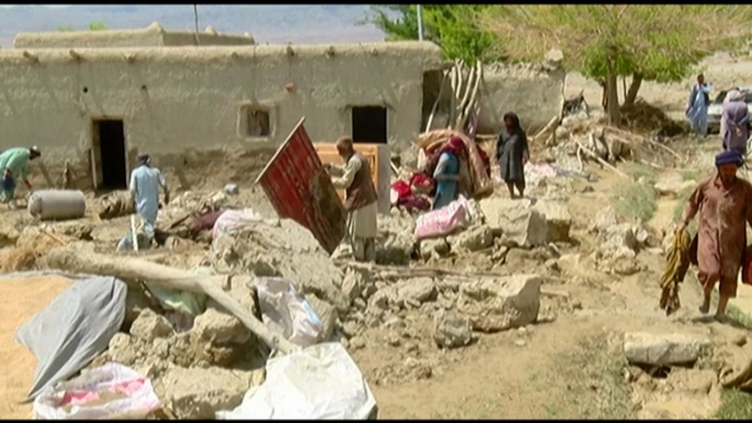 Cleanup after monsoon flooding