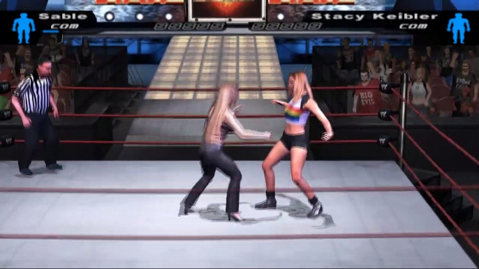 WWE SmackDown! Here Comes the Pain Sable vs Stacy Keibler