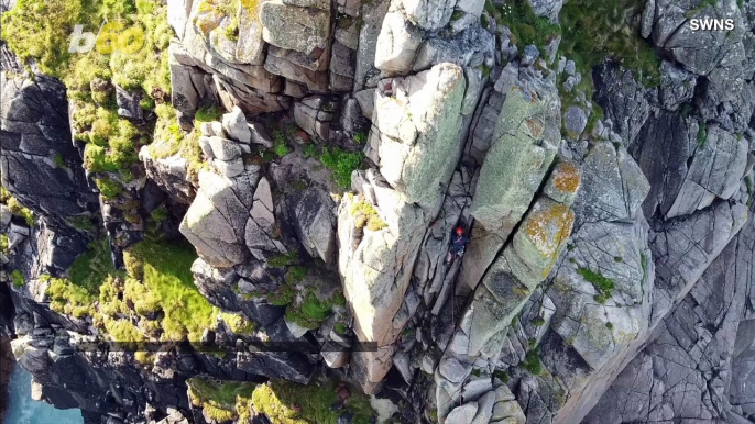 Inspirational Video of Amputee Army Veteran Climbing One of the Uk’s Most Difficult Rock With a Prosthetic Leg