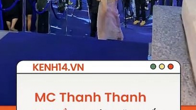 MC Thanh Thanh Huyền xém vồ ếch tại sự kiện