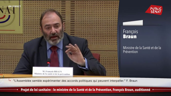 Audition au Sénat de François Braun, ministre de la Santé sur le Projet de Loi Sanitaire (13/07)