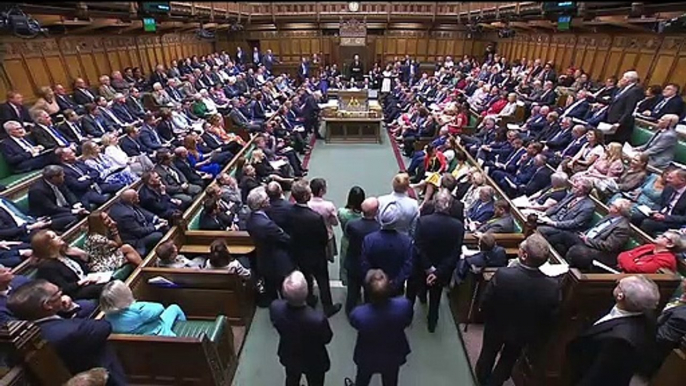 Protesting MPs ordered to leave Commons during PMQs
