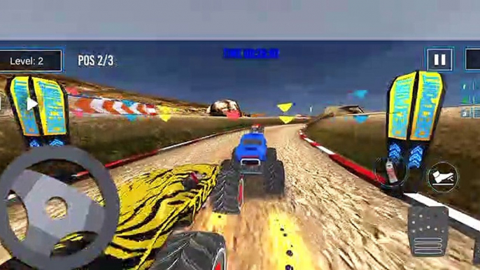 Monster Truck Mega Ramp Extreme Stunts GT Racing - Impossible Car Game - Android Gameplay.