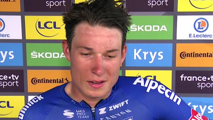 Tour de France 2022 - Jasper Philipsen : "I worked so hard for this, I'm really proud, it's a dream"