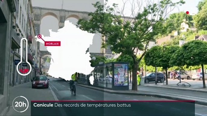 Canicule en France : Des dizaines de villes ont battu hier les records historiques de températures avec parfois plus de 40 degrés !