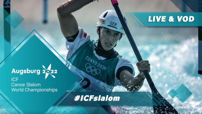 2022 ICF Canoe-Kayak Slalom World Championships Augsburg Germany / Canoe Heats 2nd Run (291)