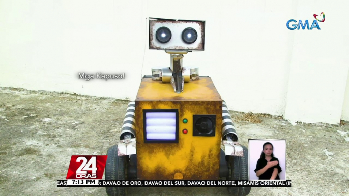 #KuyaKimAnoNa?: Isang Pinoy, nakagawa ng robot mula sa recycled materials | 24 Oras