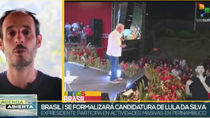 Lula Da Silva afianza candidatura a comicios presidenciales en Brasil