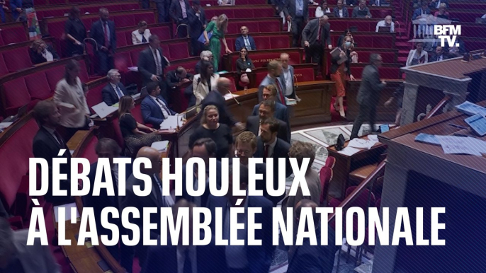 Assemblée nationale: des députés accusent la présidente de séance de favoritisme, et quittent l'hémicycle