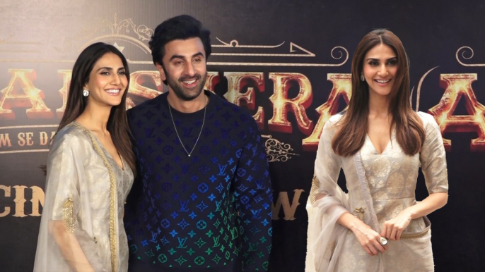 Shamshera Release Day 1: Ranbir Kapoor, Vaani Kapoor Visit Theatre