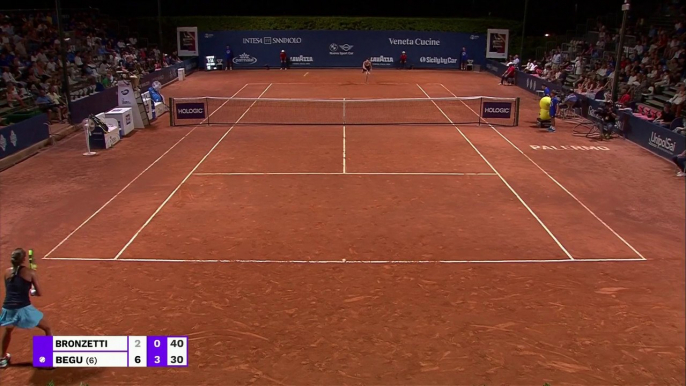 Bronzetti v Begu | WTA Palermo final | Match Highlights