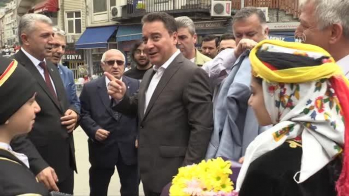 DEVA Partisi Genel Başkanı Babacan, parti binasının açılışına katıldı