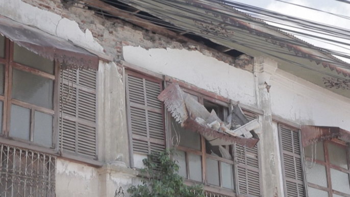 Colonial-era buildings damaged by deadly quake in Philippines