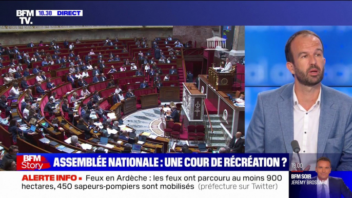 Manuel Bompard, député Nupes-LFI des Bouches-du-Rhône: "nous ne sommes pas dans l'opposition systématique à l'Assemblée nationale"