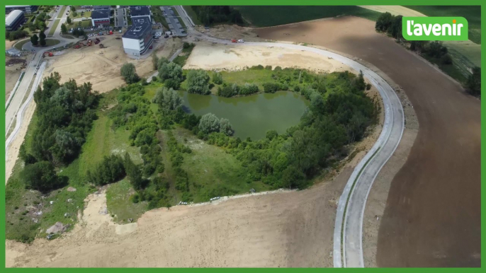 Le Brabant wallon vu du ciel : L’ancien circuit de F1 à Nivelles