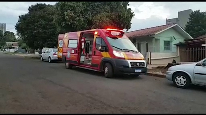 Idosa fica ferida ao sofrer queda em residência no Bairro Cancelli