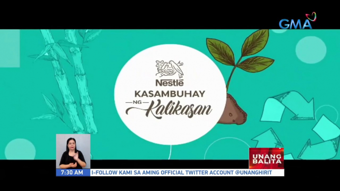 Sustainability advocacy campaign na "Kapuso at Kasambuhay ng Kalikasan", inilunsad ng GMA Network at Nestlé Philippines | UB