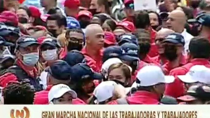 Trabajadores y trabajadoras del IAIM marchan por el rescate de bienes nacionales en el exterior