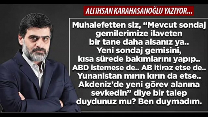 'Gemilerimiz limanda' diyordunuz, şimdi niye suspus oldunuz? ‘Üç kişiye bile inandırsak, kârdır’