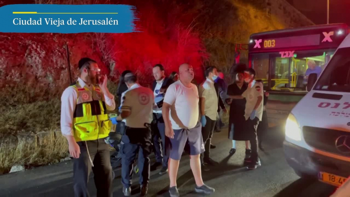 Atentado en la Ciudad Vieja de Jerusalén