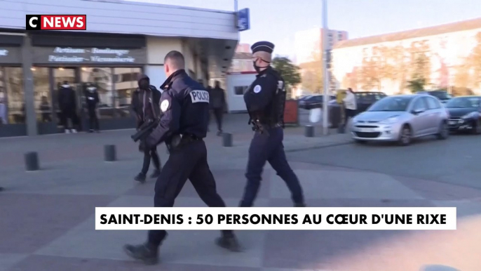 Seine-Saint-Denis: Regardez les images de la violente rixe survenue à Saint-Denis entre plusieurs dizaines de personnes qui se sont battues avec des barres de fer - VIDEO