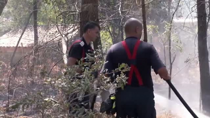 Las altas temperaturas reavivan los fuegos que parecían controlados en el suroeste de Francia