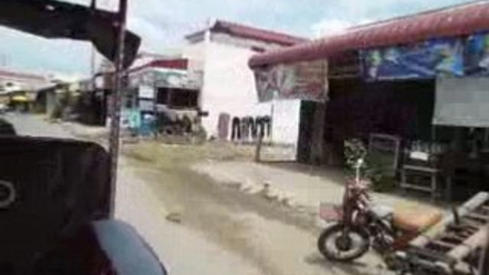 street view from a Tuk Tuk in Phnom Penh