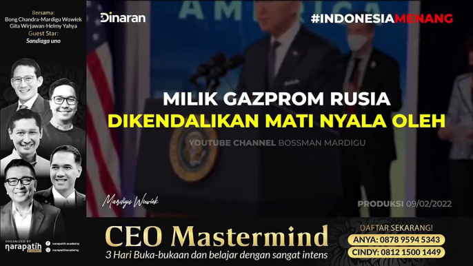 NGERI !! DAMPAK RUSIA SERANG UKRAINA BISA HANCURKAN EKONOMI EROPA BAHKAN INDONESIA! - Mardigu Wowiek