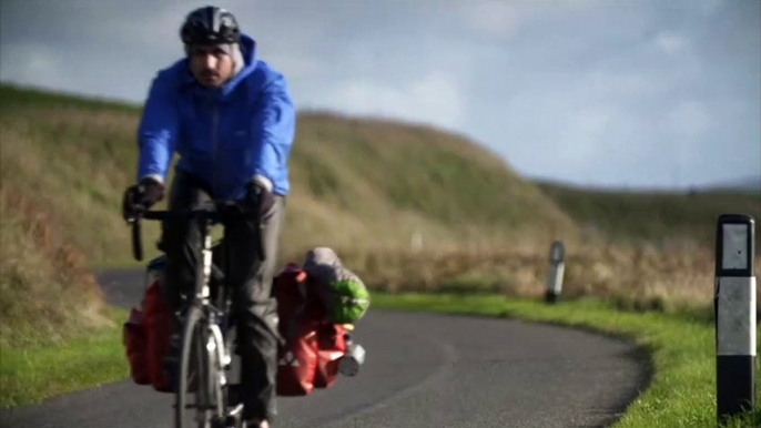 Simon Parker's epic cycle ride visits Orkney