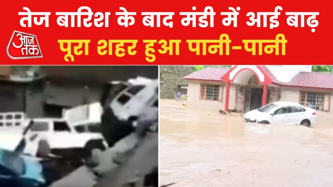 VIDEO: Floods wreak havoc in Himachal's Mandi