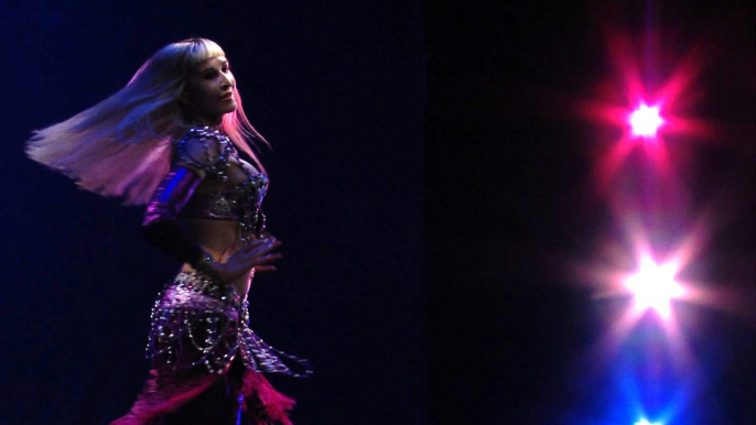 "Ice" - bellydance performance by Neon at 230 Fifth Avenue nightclub, New York