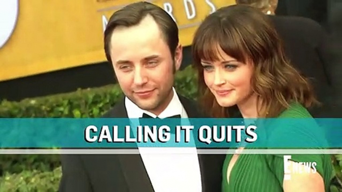 Gilmore Girls' Alexis Bledel & Vincent Kartheiser SPLIT _ E! News