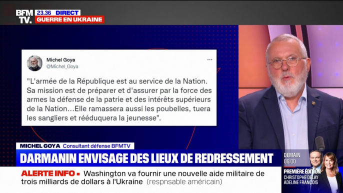 Encadrement militaire des mineurs délinquants: "Ce n'est pas une idée originale", balaye le colonel Michel Goya