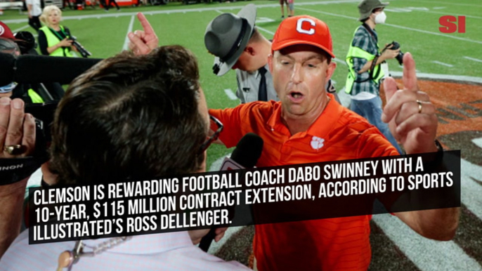 Clemson & Dabo Swinney Agree To 10-Year Contract Extension