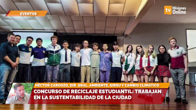 Se acerca la final del concurso de reciclaje estudiantil en Posadas