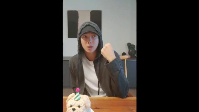 RM  Weverse Live | Kim Namjoon / BTS RM Birthday Live 12 September 2022 Part 2