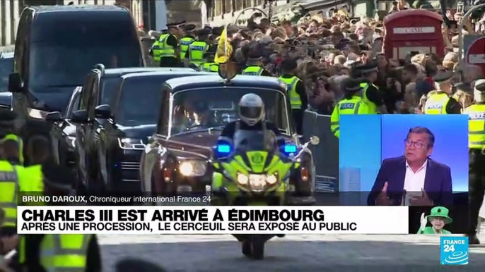 Hommages à Elizabeth II à Edimbourg : "Des liens très forts avec l'Ecosse"