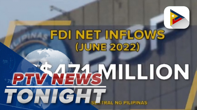 BSP: FDI posts $471-M net inflows in June