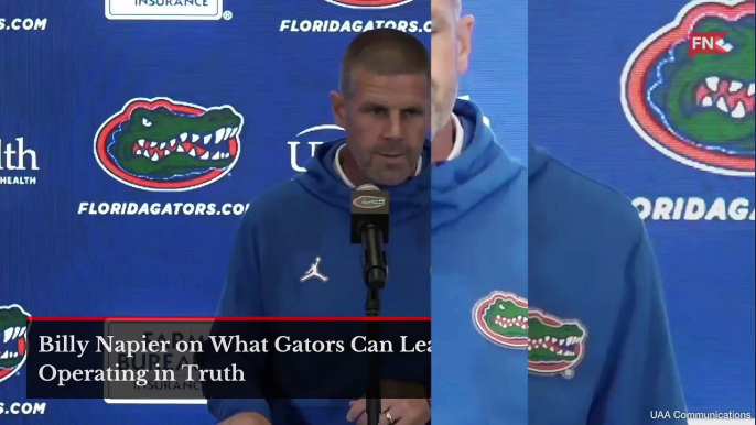 Billy Napier on What Florida Gators Can Learn From Losses;  Operating in Truth