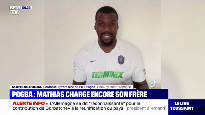 Affaire Paul Pogba: son frère, Mathias, réitère ses accusations dans une nouvelle vidéo