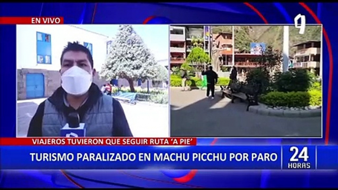 Machu Picchu: paralizan actividades y amenazan con convocar un paro indefinido