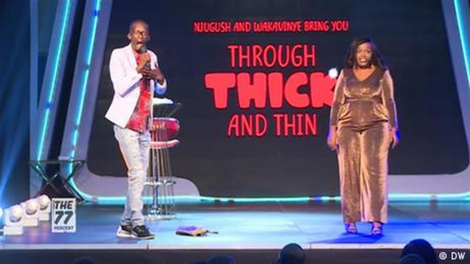 Kenyan comedian takes on no laughing matters