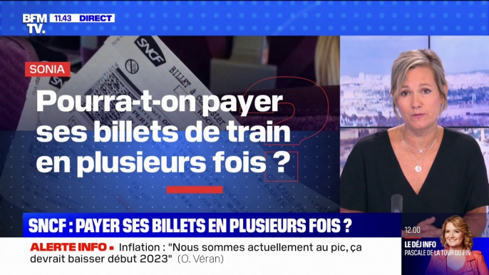 Pourra-t-on payer ses billets de train en plusieurs fois? BFMTV répond à vos questions