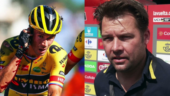 Tour d'Espagne 2022 - Addy Engels : "Primoz Roglic was not well this morning... The best thing for him was to give up and we have to accept this situation"