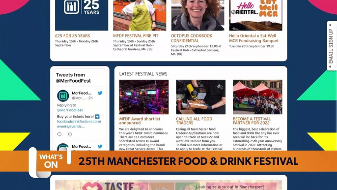 Manchester what's on guide 7 September: Manchester Food & Drink Festival and other events this September